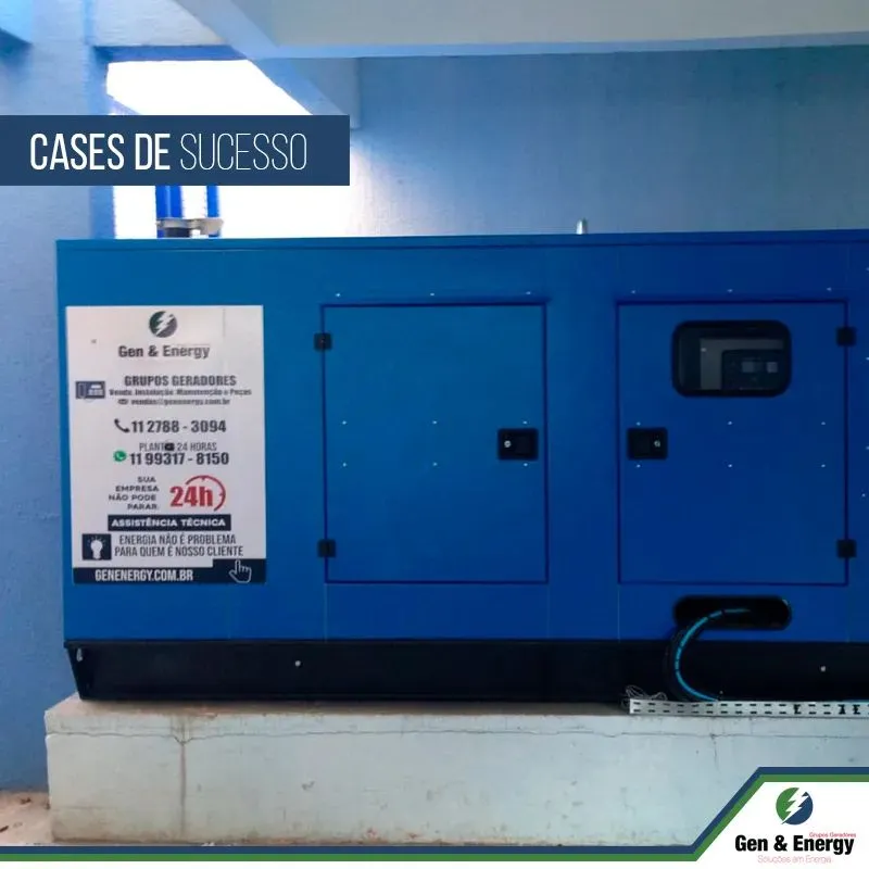 Imagem ilustrativa de Instalação de geradores a diesel